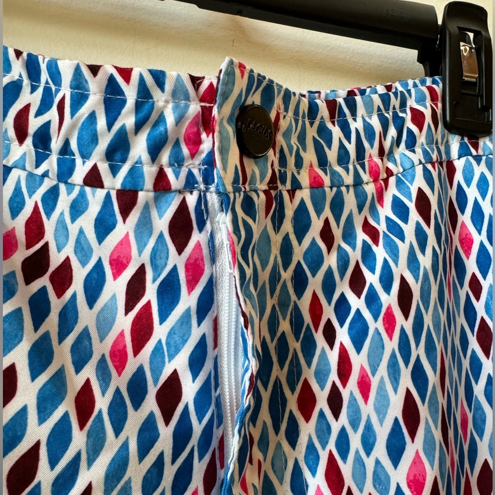 Jachs Swim Mosaic Blue/red Short Trunks Hampton Fit Size L - Picture 4 of 7